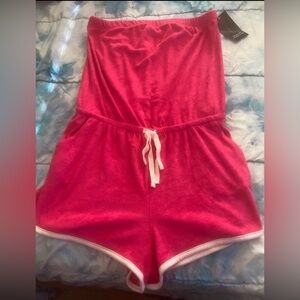 No Boundries Terry Romper Size L brand new w/tag